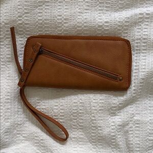 Free People Vegan Leather Wristlet